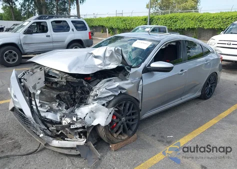 2020 Honda Civic Si Sedan z USA, uszkodzony, nr VIN 2HGFC1E59LH704310